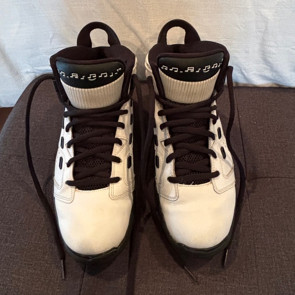 Nike Air Jordan 6-17-23 Black & White with Music Note Tongue - Size 9 - Picture 1 of 7